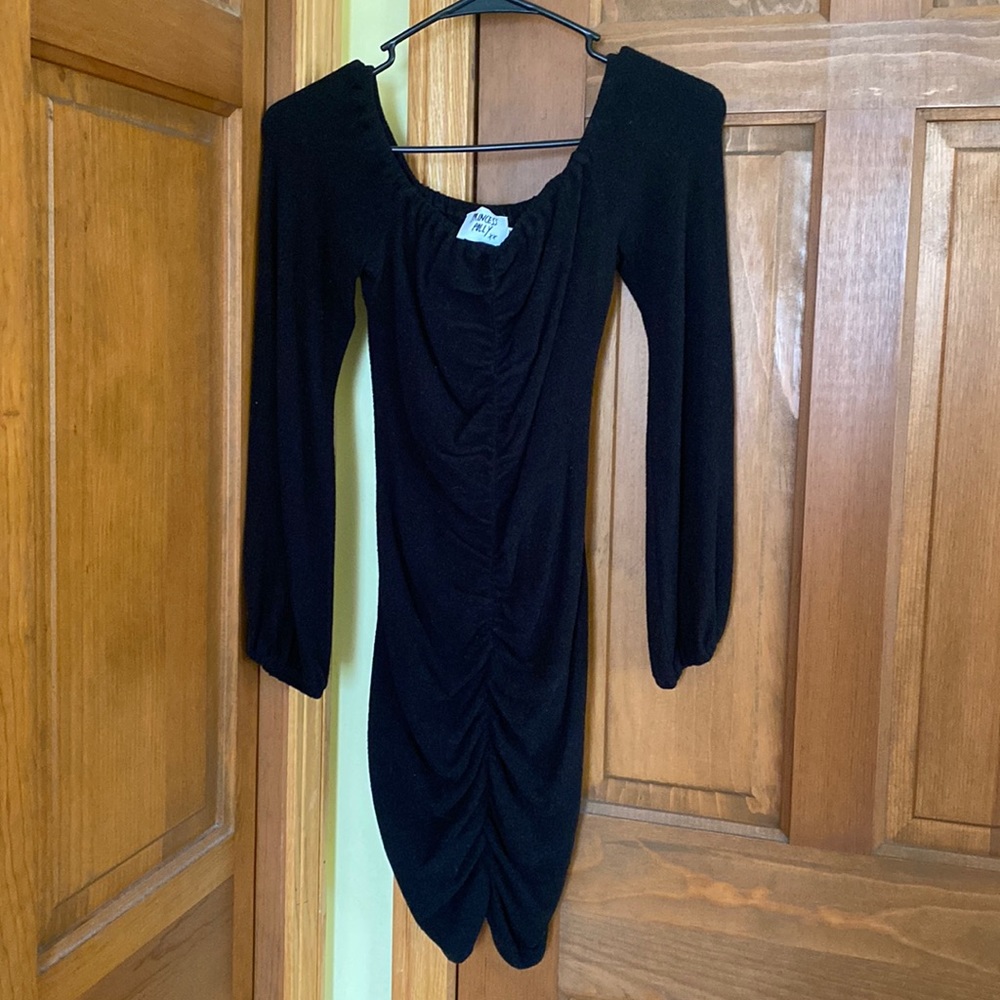 Princess Polly black Simone dress